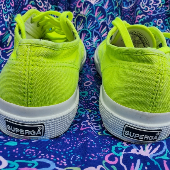 Superga Neon Yellow - Picture 6 of 12